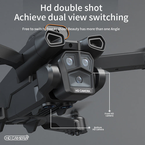 H12 Drone with Three-Sided Obstacle Avoidance, Remote Control