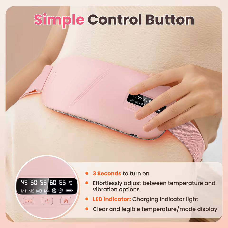 Zavlo Heating Belt cordless rechargeable design
