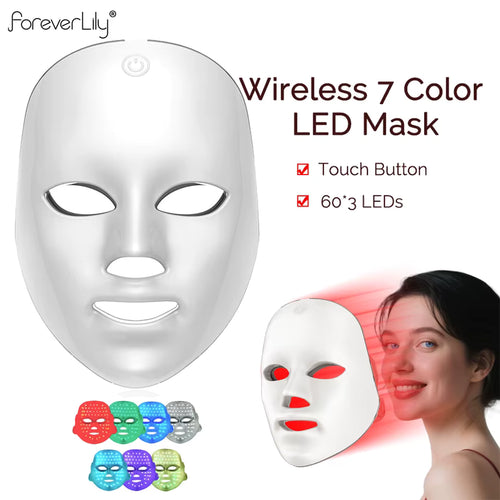 Zavlo 7-Colour LED Face Mask - main product shot