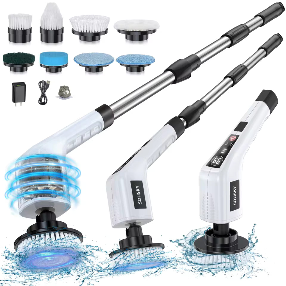 Zavlo Spin Scrubber 8 replaceable brush heads
