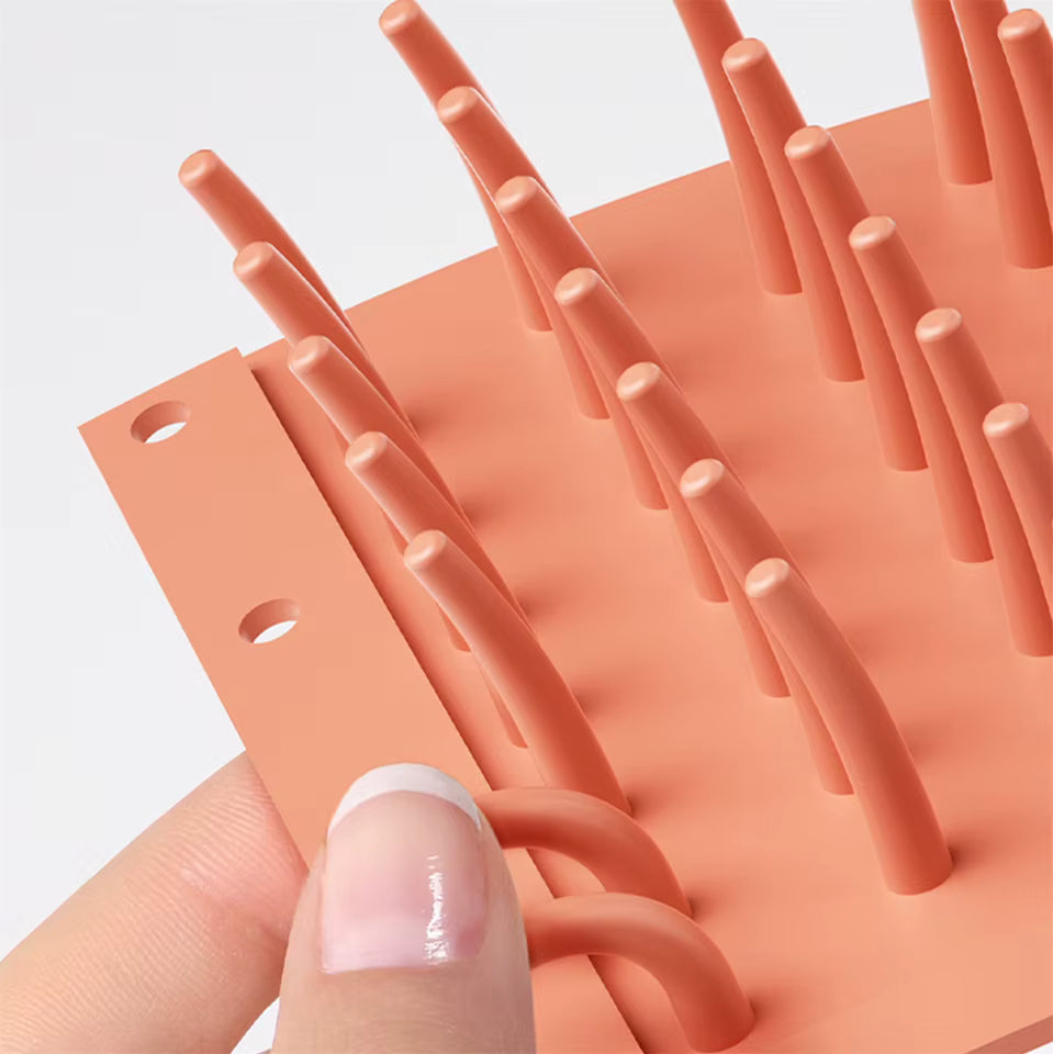 Zavlo Dog Paw Cleaner soft silicone bristles detail