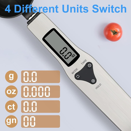 Digital Measuring Spoon Scale — Gram-Accurate Scoop for Baking & Coffee