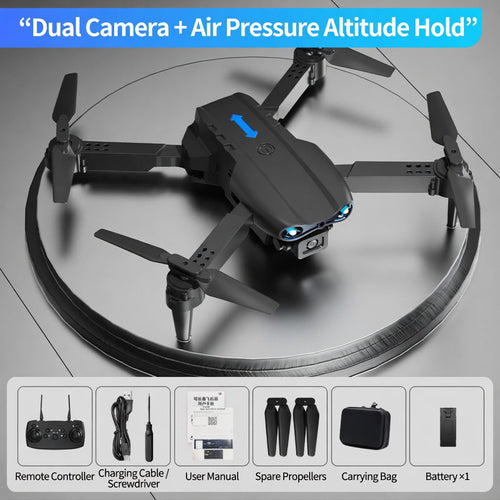 H12 Drone with Three-Sided Obstacle Avoidance, Remote Control