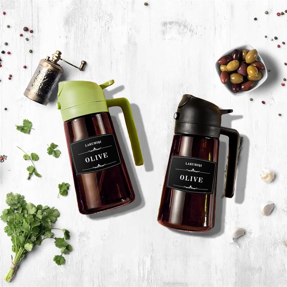 2-in-1 Olive Oil Sprayer & Dispenser